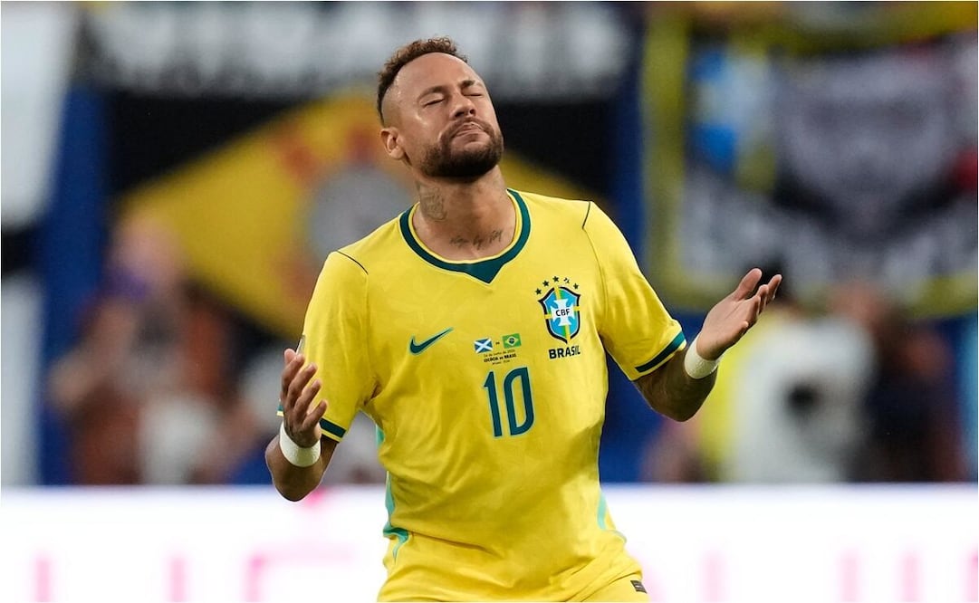 Neymar debutó en el Mundial 2026 Foto: AP
