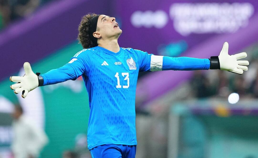 Guillermo Ochoa impondría marca de jugar seis Mundiales y sería de los más longevos en conseguirlo. Foto: Imago7