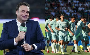 David Faitelson y la Selección Mexicana en el partido amistoso ante Bolivia, rumbo al Mundial de 2026 - Foto: Imago7