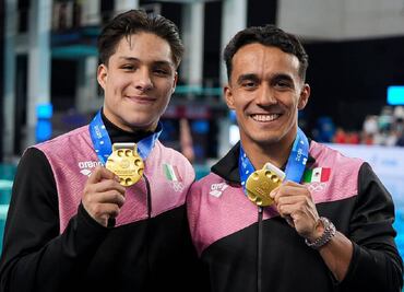 Osmar Olvera y Juan Celaya se quedan el oro en la Copa del Mundo de Clavados