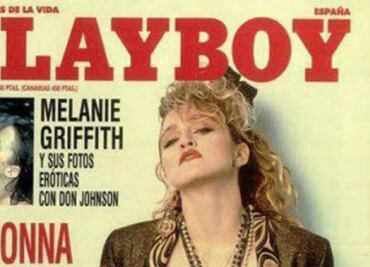 La historia de las polémicas fotos de Madonna con Playboy y Penthouse