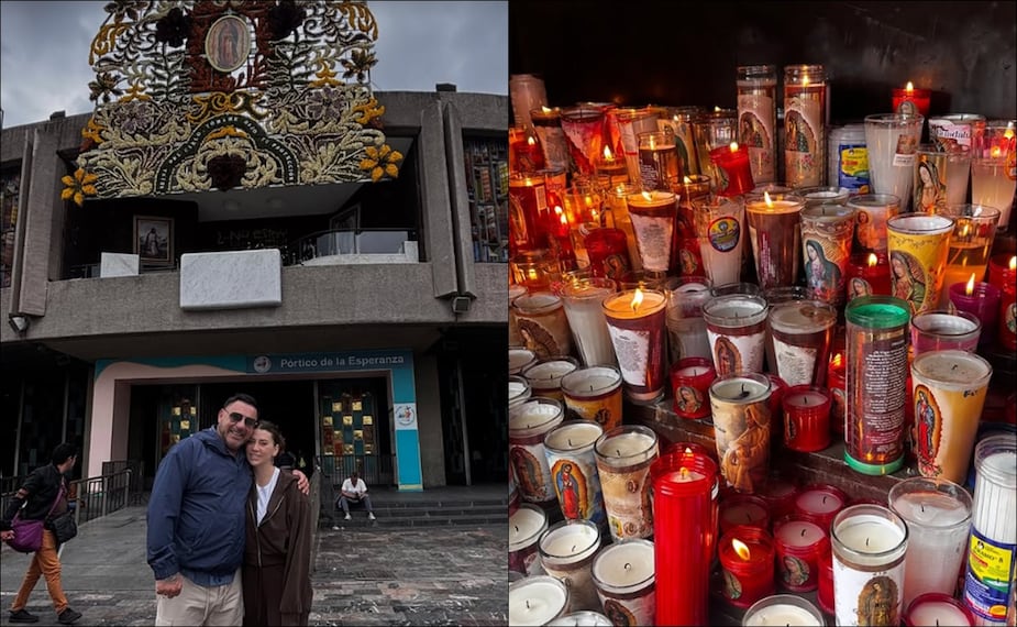 Antonio Mohamed festejó en la Basílica de Guadalupe / Fotos: Especiales