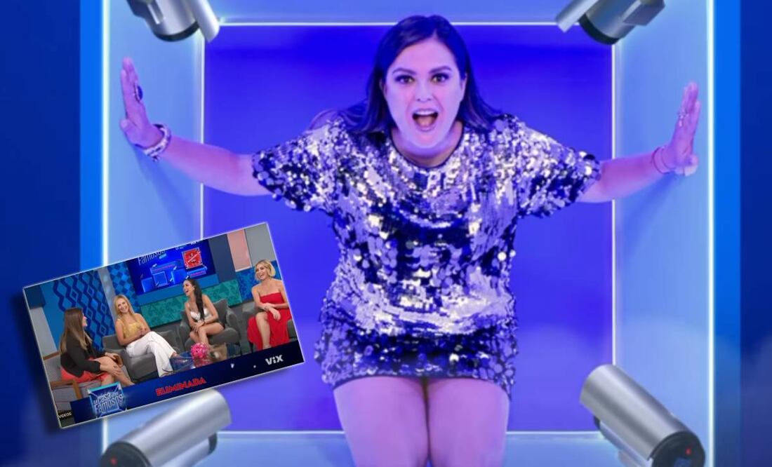 Mariana Echeverría salió molesta del programa 'Cuéntamelo Ya'. FOTO: Capturas