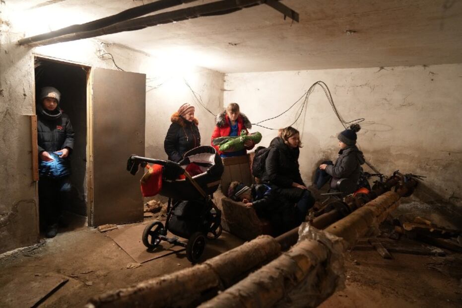 10 tristes y trágicas fotos del primer ataque de Rusia a Ucrania