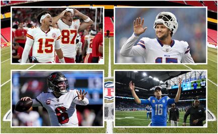Playoffs de la NFL: Kansas, Buffalo, Detroit y Tampa Bay por el pase a la Final de Conferencia