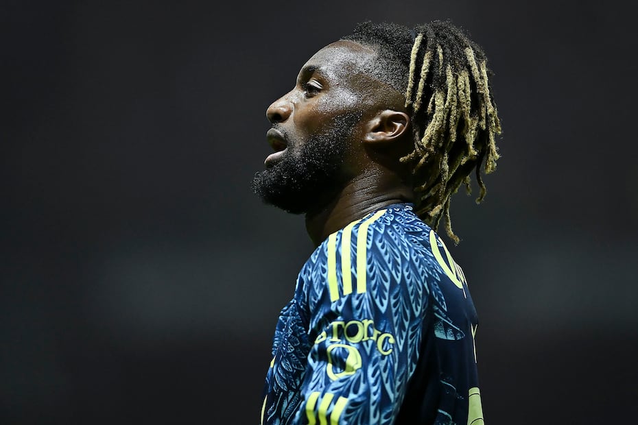 Allan Saint-Maximin, durante un partido con el América. Foto: Imago7