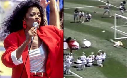 La vez que Diana Ross hizo el ridículo en la inauguración del Mundial de Estados Unidos 1994