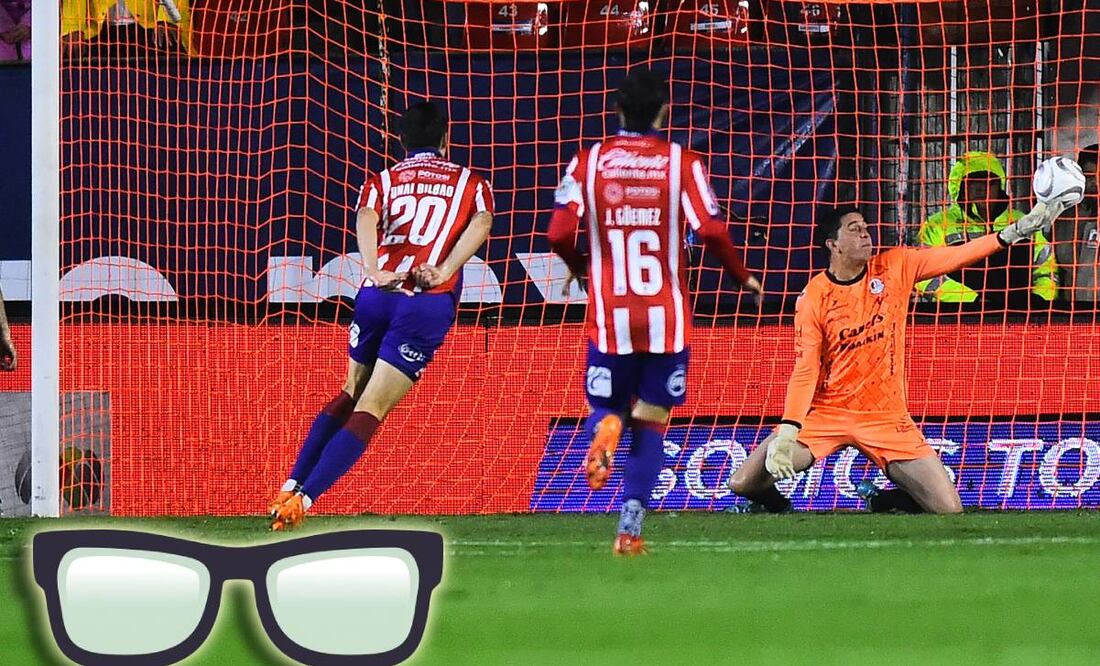 San Luis no pudo aportar ningún gol a su dinámica de regalar lentes. Foto: Imago7