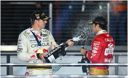 VIDEO: ¡Directo al antro! Verstappen sacó el lado fiestero después de ganar el GP de Las Vegas