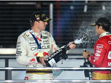 VIDEO: ¡Directo al antro! Verstappen sacó el lado fiestero después de ganar el GP de Las Vegas