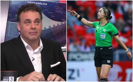 David Faitelson asegura que la designación de Katia Itzel García en la Liga MX es "falsa y fraudulenta"