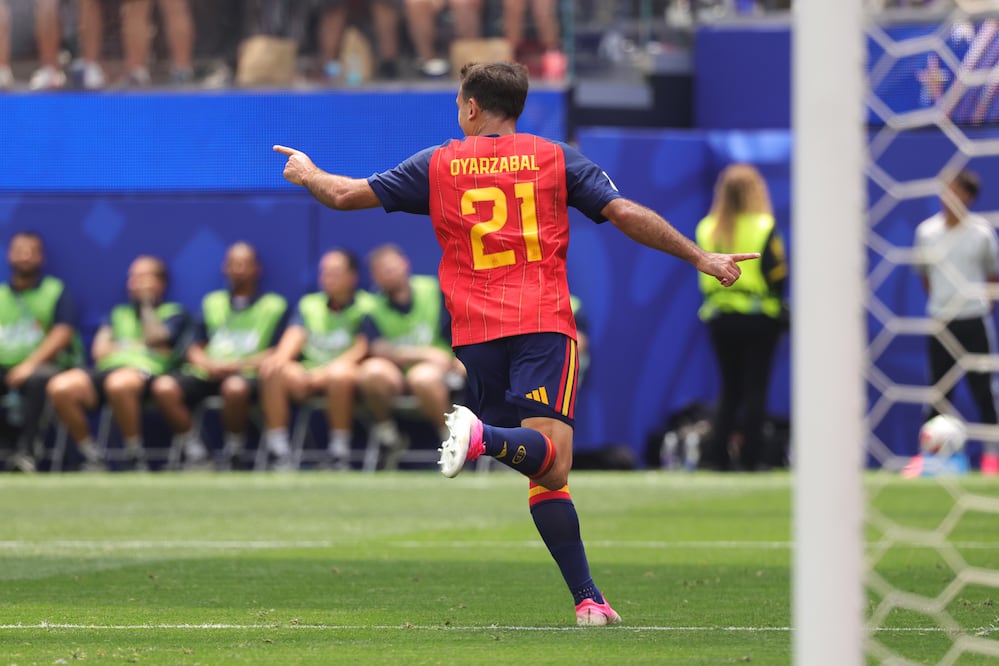 Mikel Oyarzabal con la selección de España, durante el Mundial de 2026 - Foto: Imago7