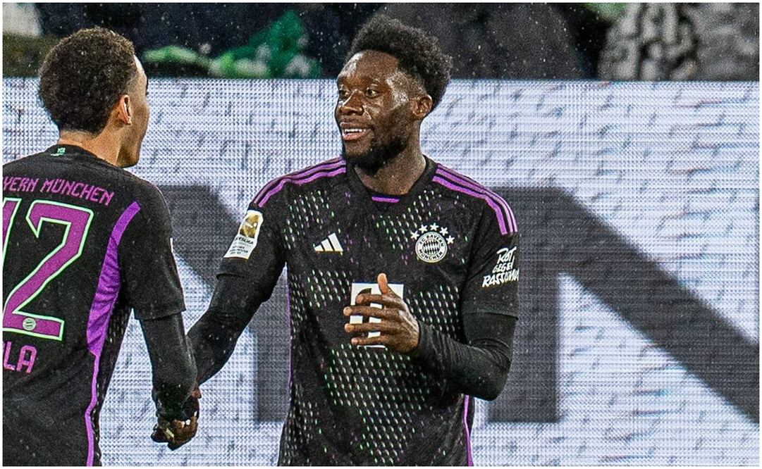 Alphonso Davies, jugador del Bayern Múnich - TW: @FCBayern