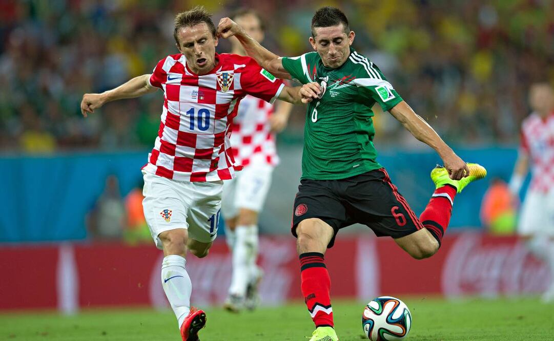 Luka Modric aseguró que a los mexicanos les temblarían las piernas en su partido ante Croacia en el Mundial de Brasil 2014. Foto: Imago7