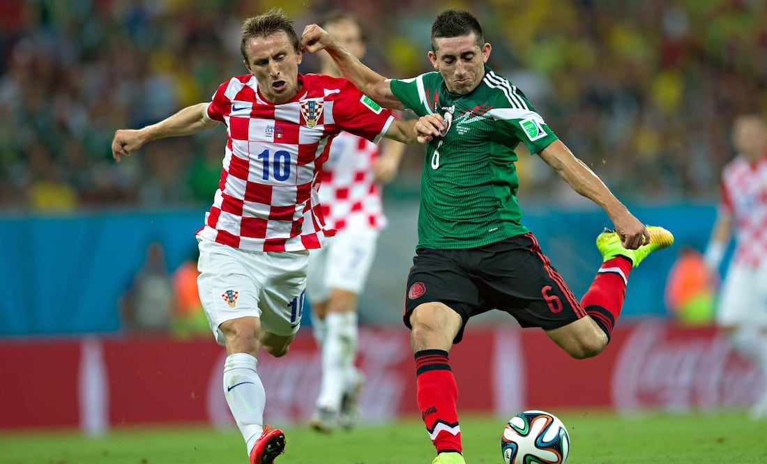 Luka Modric aseguró que a los mexicanos les temblarían las piernas en su partido ante Croacia en el Mundial de Brasil 2014. Foto: Imago7