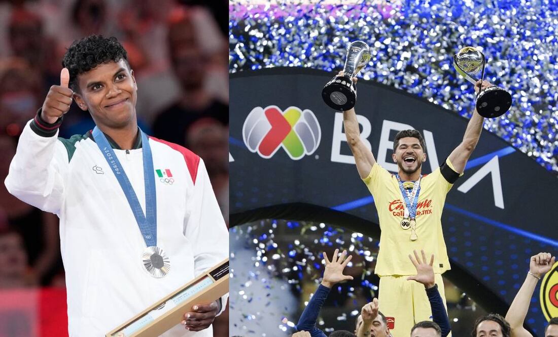 Prisca Awiti, medallista de plata en París 2024, es una fiel seguidora del América. Foto: Especial