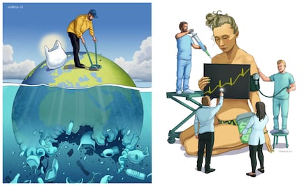 10 ilustraciones que muestran el lado más oscuro de nuestra sociedad