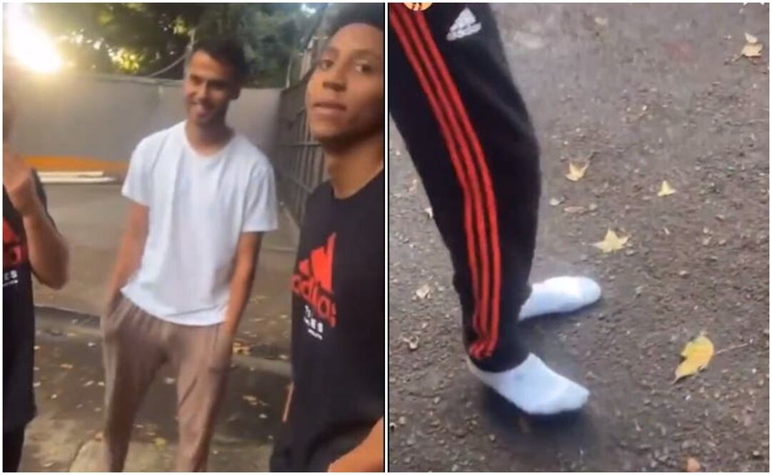 Jugadores de Tigres sorprendidos por la Alerta Sísmica - Foto: Especial