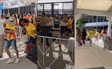 Momentos de tensión se vivieron previo a la Final de Copa América por avalancha de aficionados