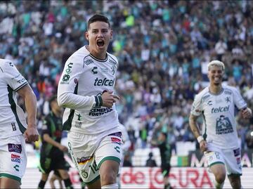 James Rodríguez se estrenó con gol en la victoria del León ante Juárez