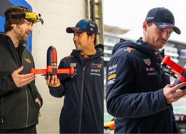 Red Bull crea dron capaz de ser tan rápido como Max Verstappen