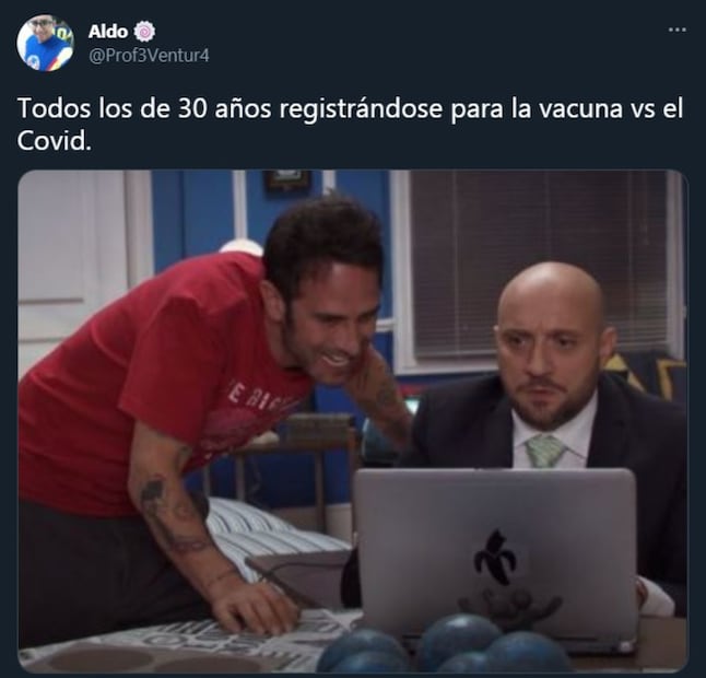 10 memes para celebrar el registro de vacunación Covid para mayores de 30 años