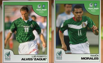 Zague y Ramón Morales se unen al Duelo de Leyendas donde México enfrentará a Brasil