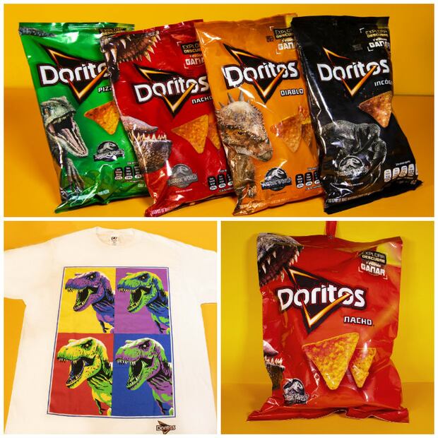 Trivia: Doritos al estilo “Jurassic World: Fallen Kingdom”