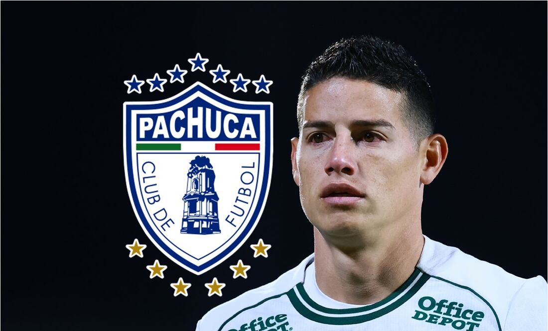 FOTO: James Rodríguez llegaría al Pachuca para el Mundial de Clubes; los Tuzos van por dos estrellas más