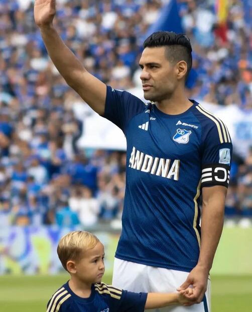Este gesto de Falcao ha dejado una huella profunda en Javier Acosta. Fuente: Instagram @falcao