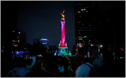 El Ángel de la Independencia se llenó de casi 400 mil aficionados tras victoria de México ante Corea del Sur