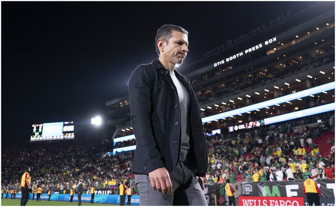 Jaime Lozano con Selección Mexicana en el amistoso ante Colombia / FOTO: Imago7
