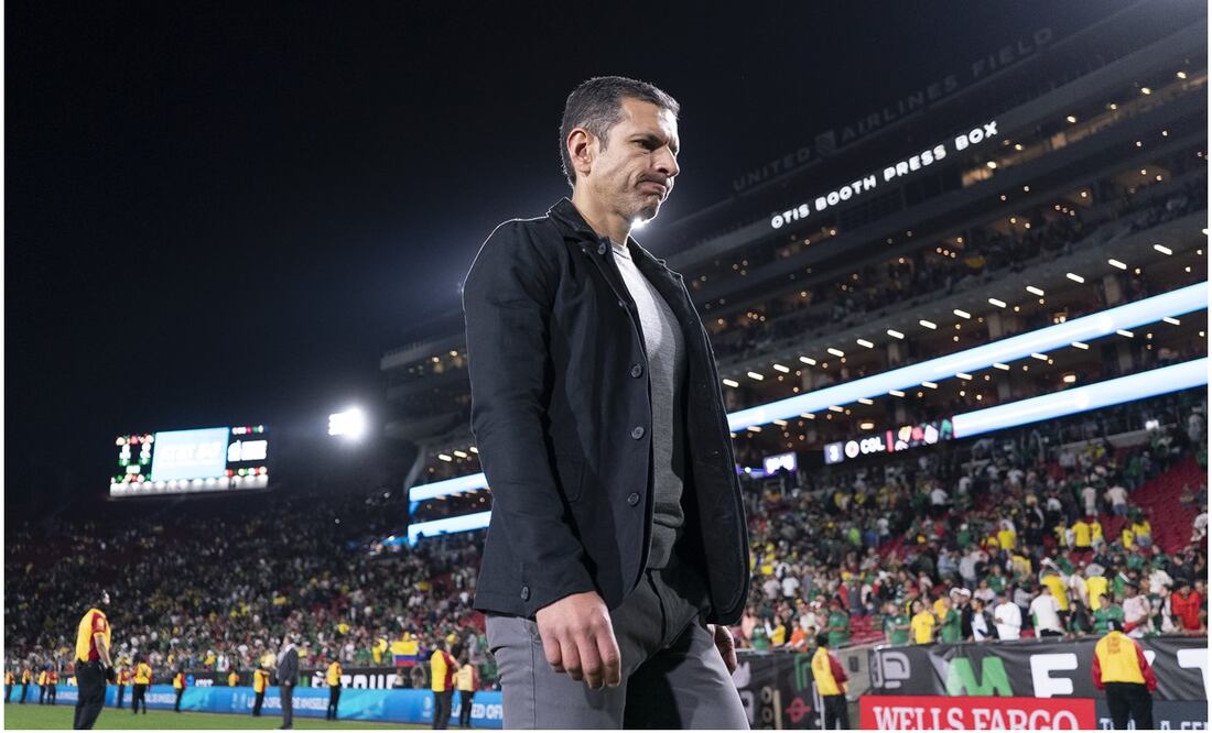 Jaime Lozano con Selección Mexicana en el amistoso ante Colombia / FOTO: Imago7