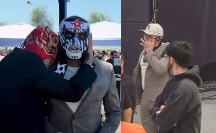 Penta Zero Miedo no pudo contener las lágrimas al ver a su hermano Rey Fénix en WrestleMania