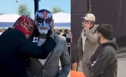 Penta Zero Miedo no pudo contener las lágrimas al ver a su hermano Rey Fénix en WrestleMania