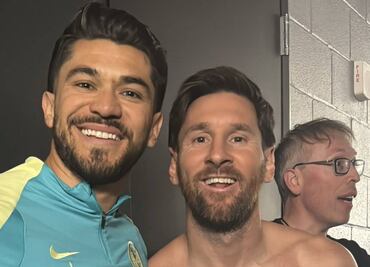 Henry Martín pide ayuda en redes sociales para arreglar foto con Messi