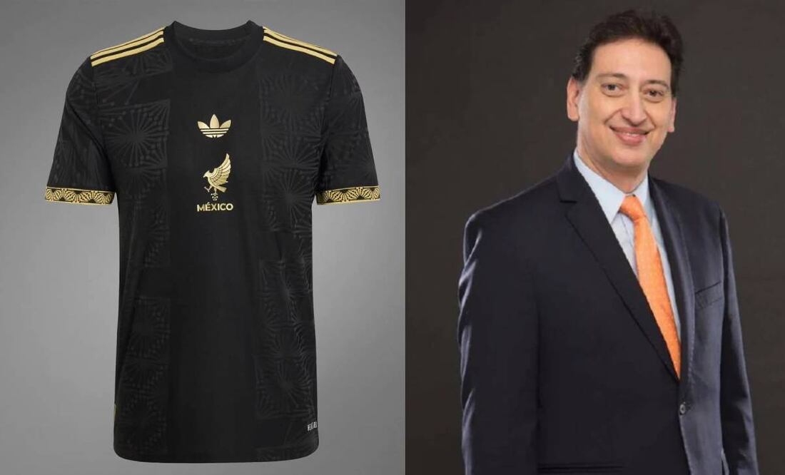 Enrique Burak criticó la nueva playera negra de la Selección Mexicana. Foto: Especial