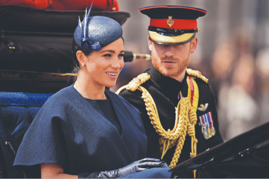 La reina Isabel II le responde al príncipe Harry y Meghan Markle