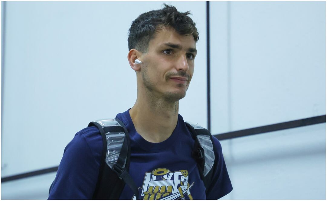 Juan Ignacio Dinenno saliendo de Ciudad Universitaria / FOTO: Imago7