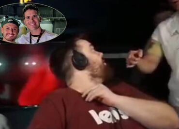 Sergio Dipp casi golpea de Ibai Llanos tras eliminación del equipo de Chicharito en la Kings World Cup