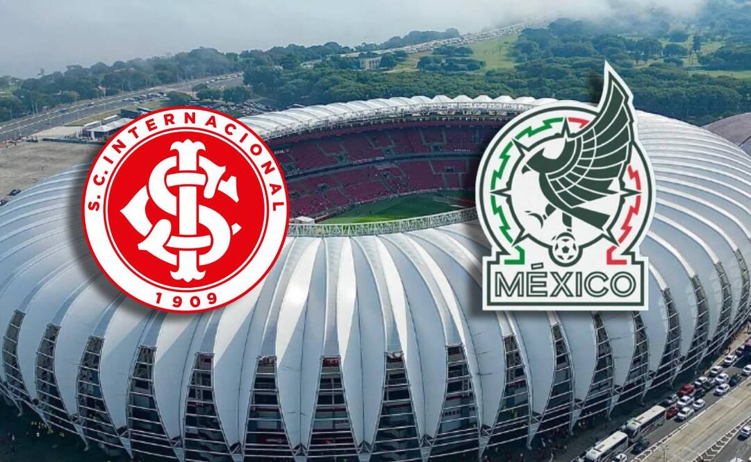 ¿Cuándo y dónde ver el partido amistoso Inter de Porto Alegre vs México? FOTO: Especial