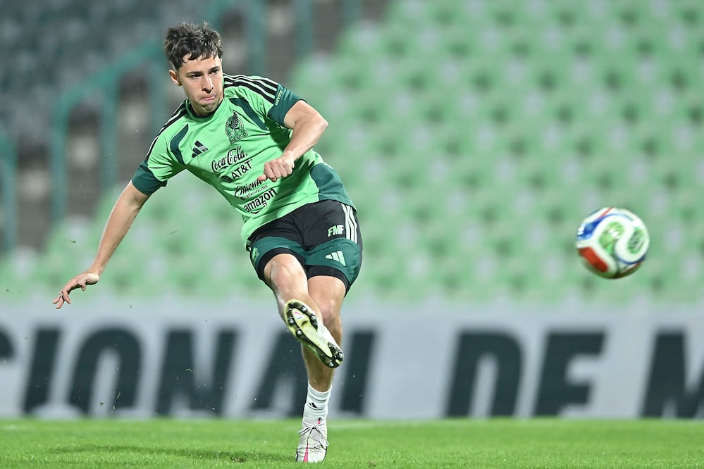Mateo Chávez en entrenamiento con la Selección Mexicana - Foto: Imago7