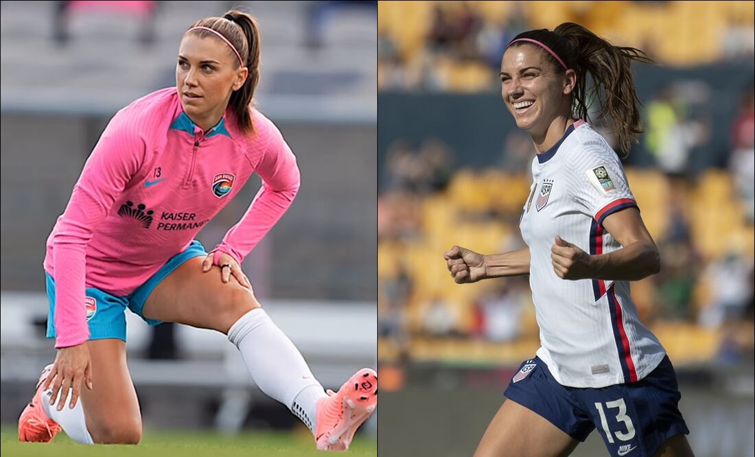 Alex Morgan. FOTO: EFE / @alexmorgan13