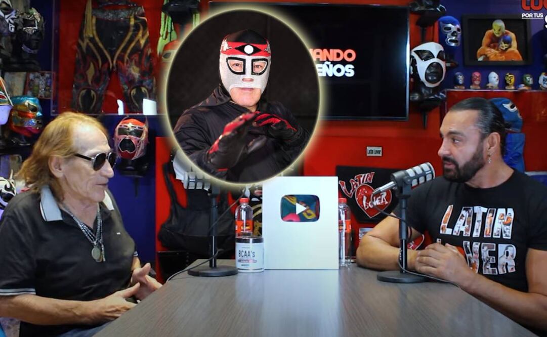 Sangre Chicana reveló algunos recuerdos en el podcast 'Luchando por tus Sueños', de Latin Lover. FOTO: Captura / @octagon_real