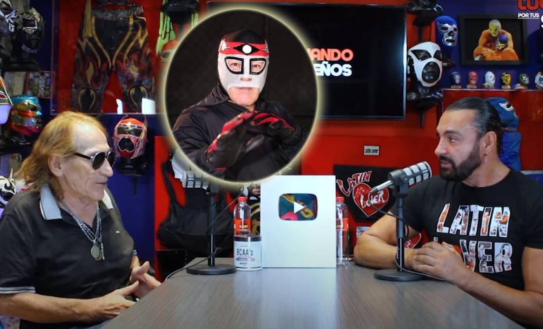 Sangre Chicana reveló algunos recuerdos en el podcast 'Luchando por tus Sueños', de Latin Lover. FOTO: Captura / @octagon_real