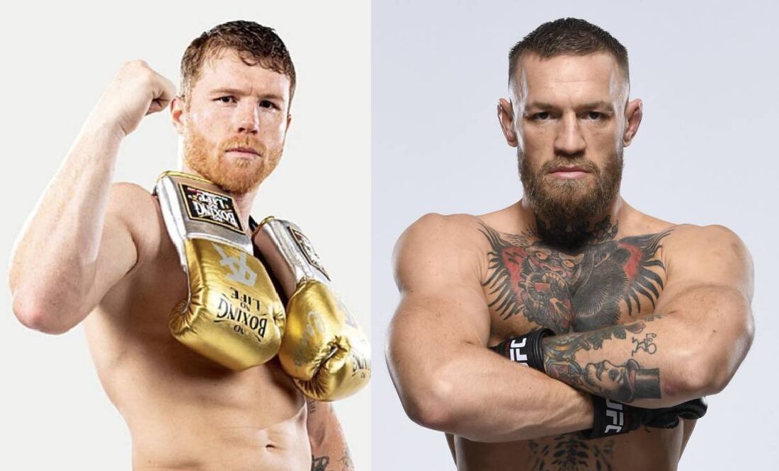 Conor McGregor lanzó un reto al Canelo Álvarez para que se enfrente a Óscar de la Hoya. Foto: Especial