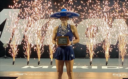 Emma Navarro conquista el Mérida Open AKRON 2025; es su primer título 500 en la WTA