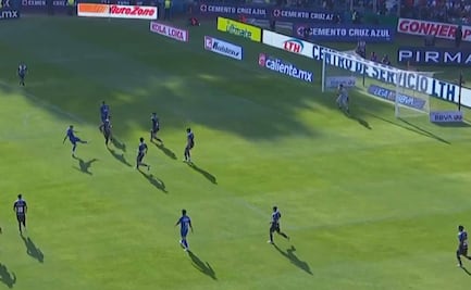 Así fue el golazo de Carlos Rotondi que abrió el marcador para Cruz Azul frente al Necaxa  