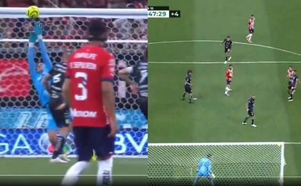 Nene Beltrán y Piojo Alvarado reventaron el poste dos veces en el empate parcial ante Querétaro