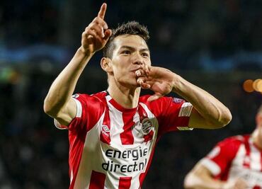 Chucky Lozano volvió a anotar en goleada del PSV que ya ve el título cerca